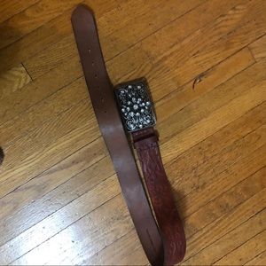 Guess leather belt